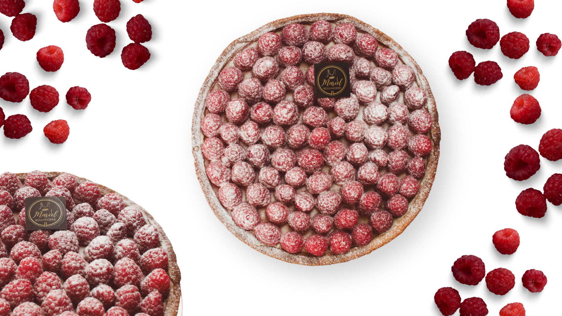 RASPBERRY TART 6/8 PERSONS