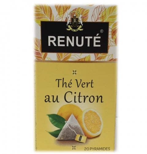 RENUTE THE VERT AU CITRON x20 SACHETS 0.032KG