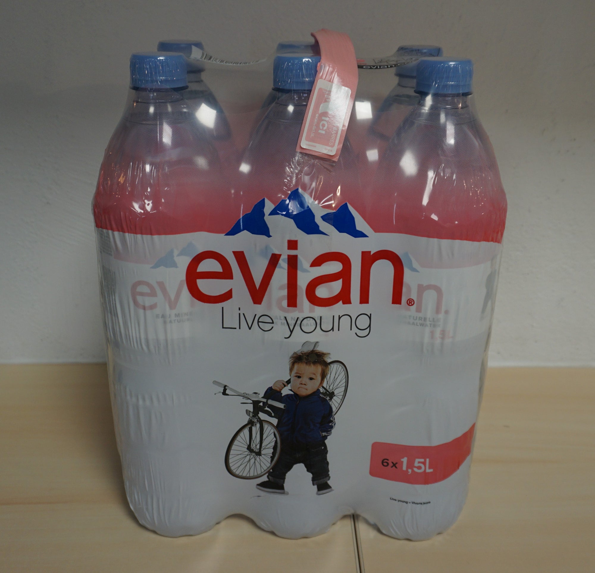 EVIAN EAU  (6X1.5L) 9L