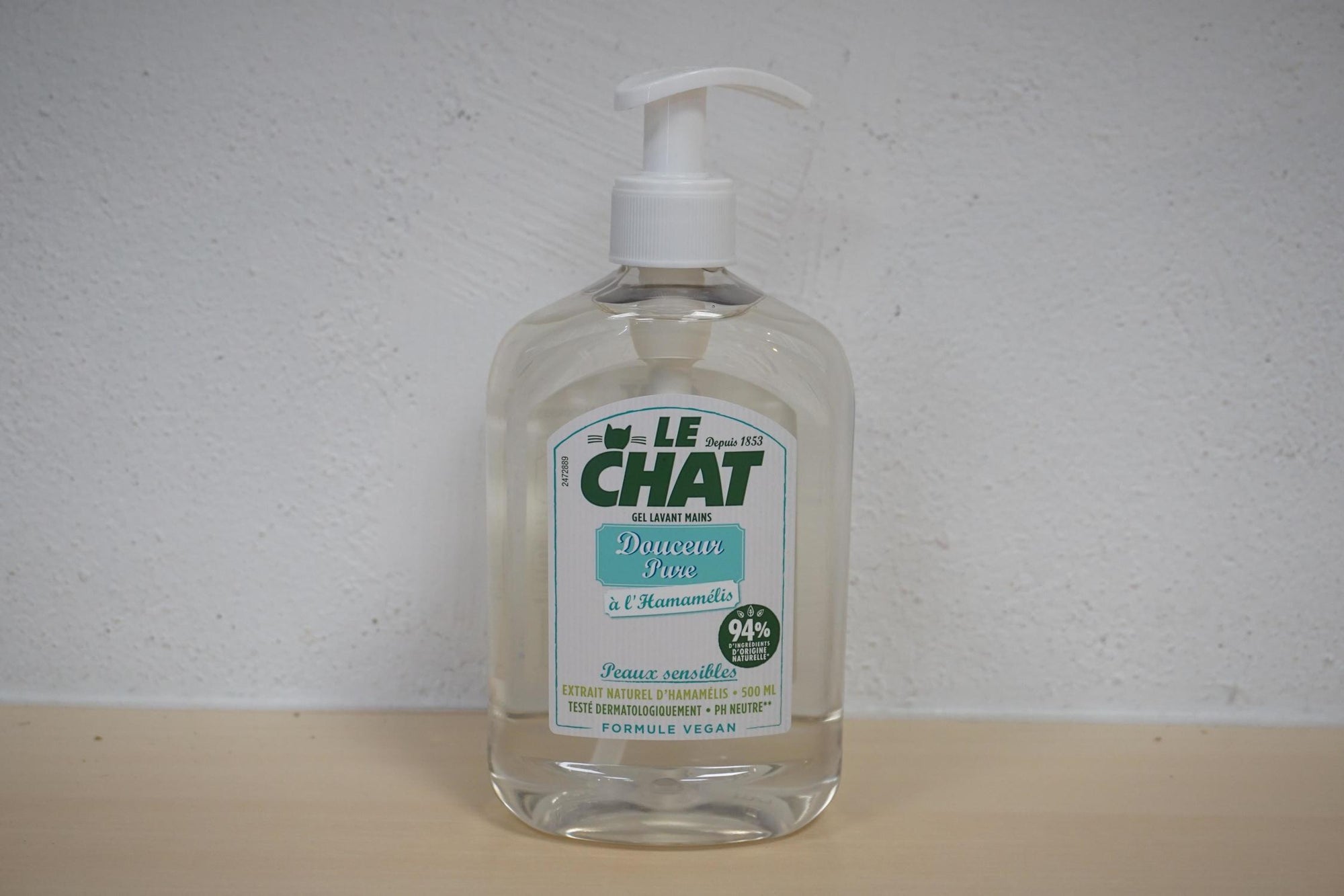 LE CHAT GEL LAVANT MAINS