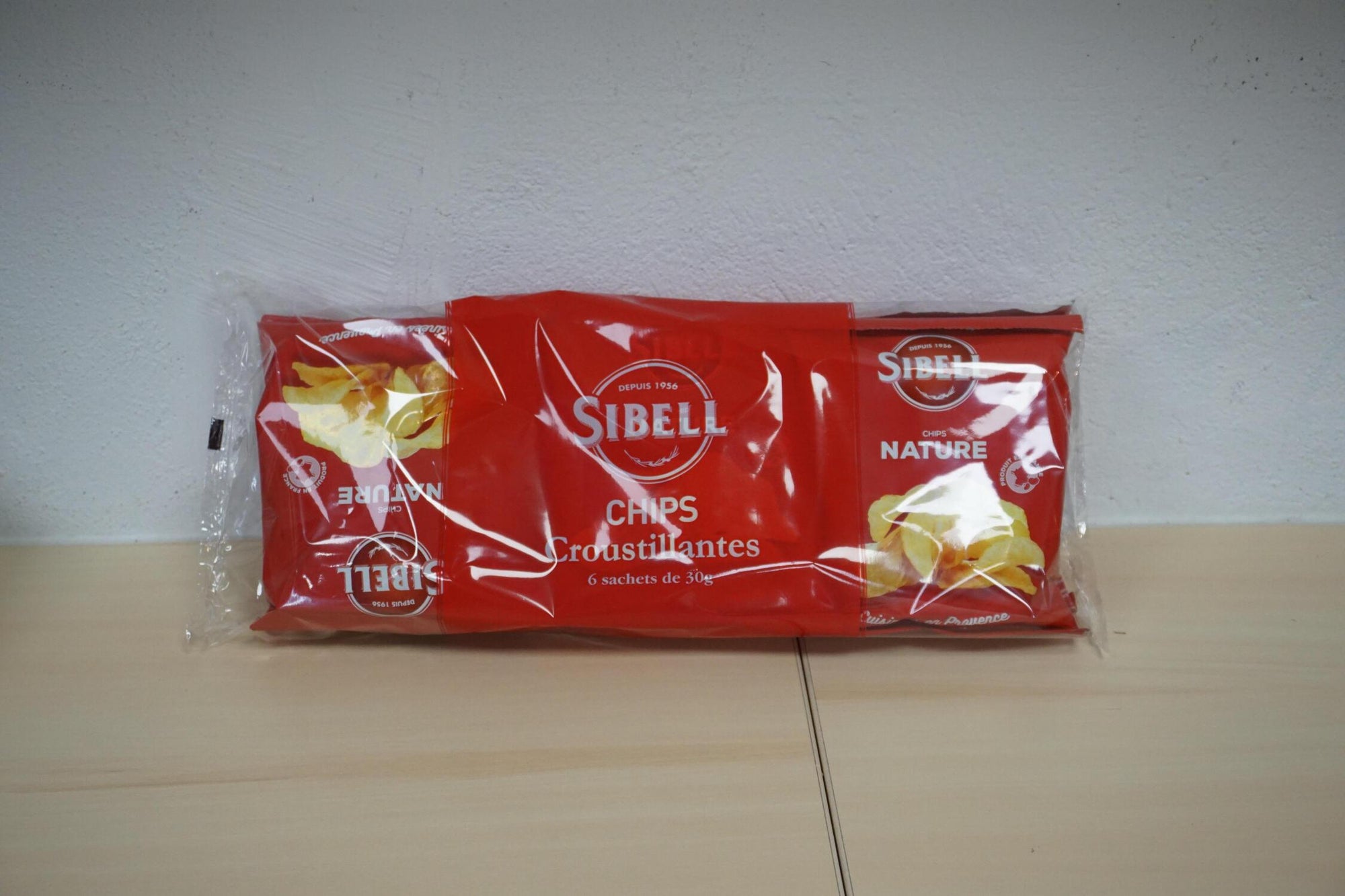 CHIPS MULTIPACK X6 SIBELL 0.18KG