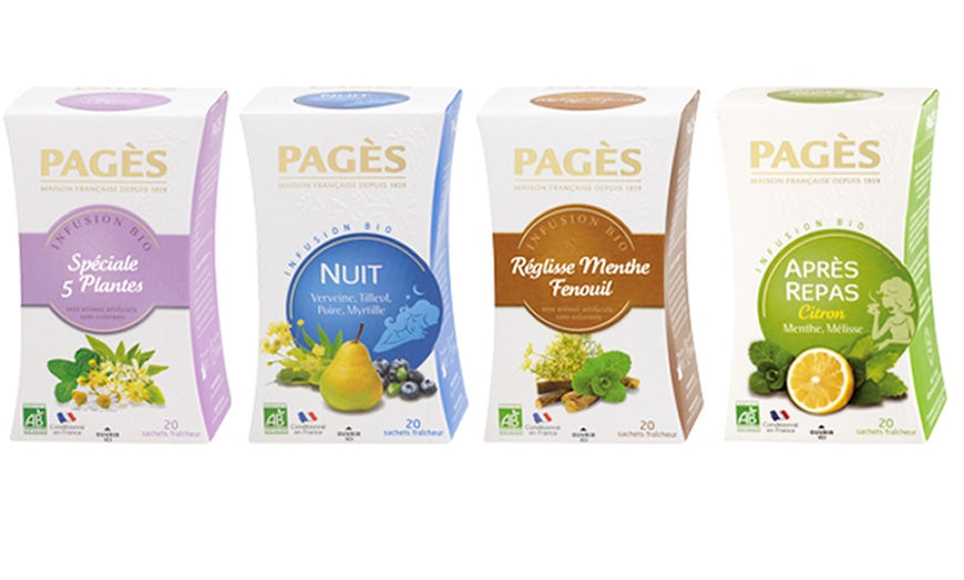 PAGES INFUSION x20 SACHETS